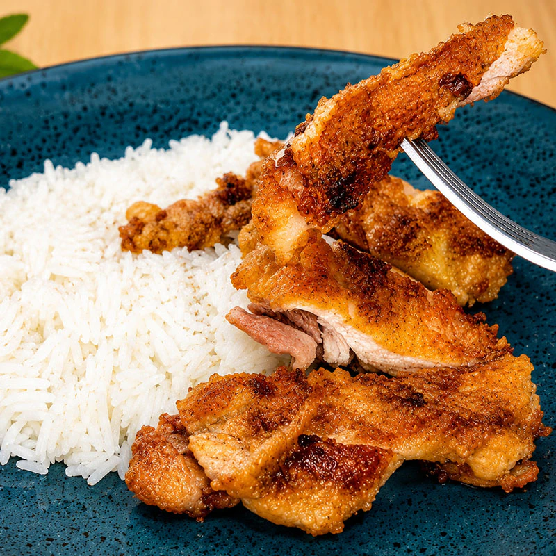 🍯🐔 Хрустящие куриные бёдра в медово-чесночном соусе